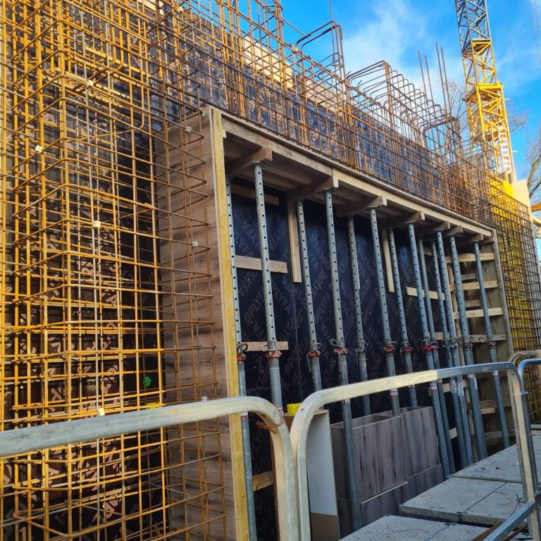 Stabstahl Ortbetonwände - Krannik Bau GmbH