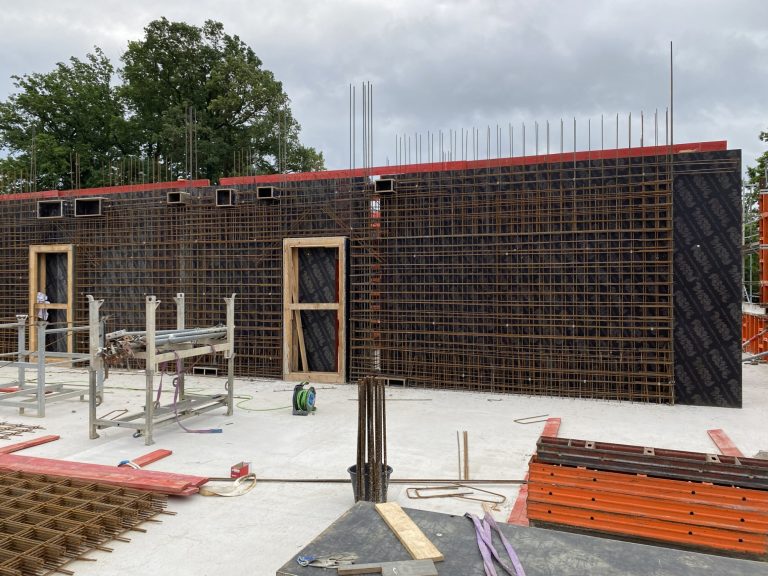 Ortbetonwände Betonstahlmatten - Krannik Bau GmbH